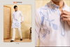 The Needle Edit by Shubhvastra Khadi Silk Mens Kurta Wholesalers In Surat